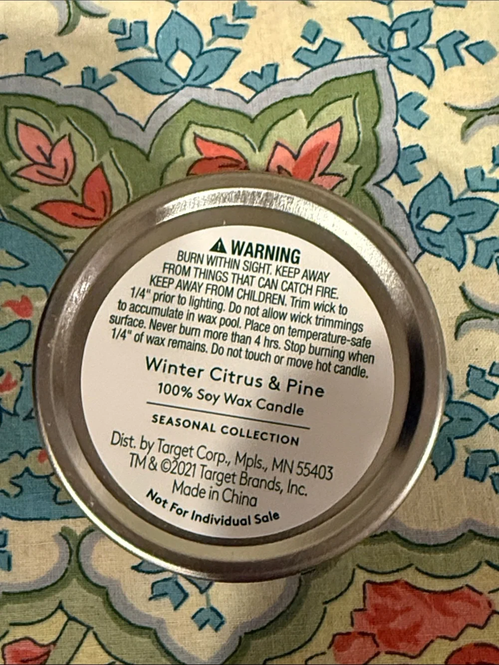 FREE WITH PURCHASE | 🆕 ever spring Winter Citrus & Pine Candle